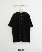 Punch Eyelet Short Sleeve T
