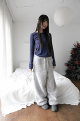 hairy stopper banding pants(2colors)