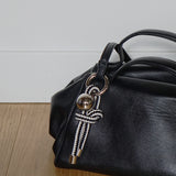 ROPE BALL BAG CHARM KEYRING