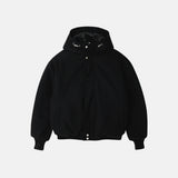 Haron woolfaka hooded padded jacket