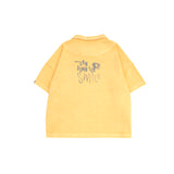 クロップドピッギーディングカラーTシャツ_SYS5TS51EY