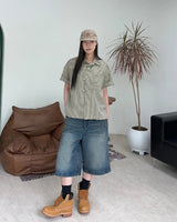 ヘイド バックル チェックシャツ