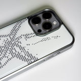 NTA ステラフィッシュ_ASCII CORE_004 フォンケース (シルバー_ホワイト)