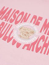 UNISEX Bear Friends Big Logo レギュラーフィットスウェットシャツ ピンク (FCF1TS325M)