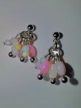 Cotton candy earring