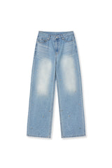ss cubic pants (blue)