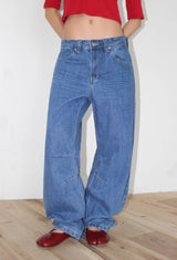 DART CURVED DENIM