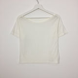 ル シルケット ボートネック Tシャツ(2color)
