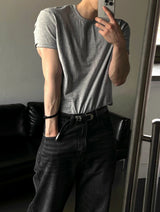 Cropped Muscle Fit T-shirt