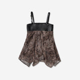BELTED LEOPARD SLEEVELESS