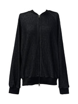 ペアウールストライプジップアップ (unisex)