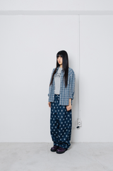 Twister Boyfriend Shirts - Navy     
