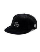 KUKO Corduroy Cap_Black White