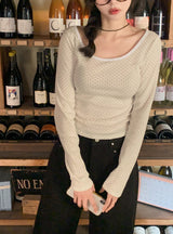 BK Dot Point Long Sleeve T-shirt (3color)