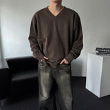 OW Premium Carine V-neck Cashmere Knitwear (4 colors)