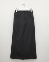 スリットロングスカート (2 Colors)