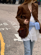 Benvers suede jacket