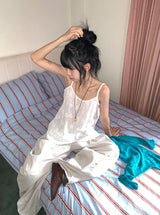 26SS★ [BAONHAUS] ポリティ カット バルーン ワイド パンツ