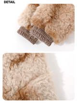 Urban Safari Quilting Wool High Neck Zip-Up