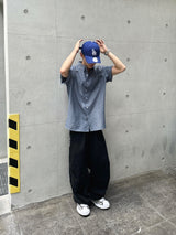 Click Carpenter Cotton Wide Pants 2C