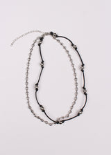 TIE ROPE NECKLACE SET