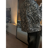 [HANDMADE] サークルパターンウールジャケット (2color)