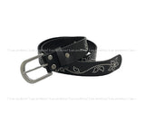 Flower stud belt