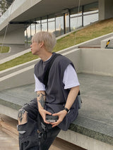 Waffle Round Vest 2C