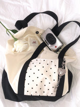 Classic fabric bag_heart