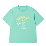 25SS フローエイリアンショートスリーブTシャツ エメラルド