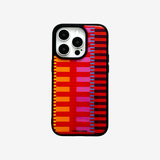 [MADE] Mixed stripe case red