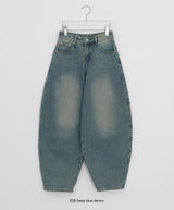 Hoam Balloon Wide Denim Brushed Pants XL