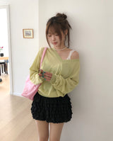 Flori Punching Lace Sleeveless