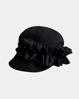 Frill Patch Beret