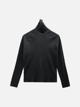 ベーシックソフトゴルジタートルネックニット 4C