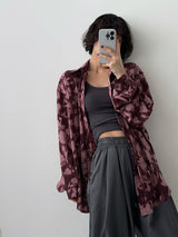 3 TAP Afterimage Flower Shirt (2color)