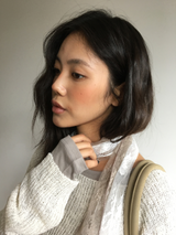 [SET]Sepia Lace T-shirt + Scarf (2color)