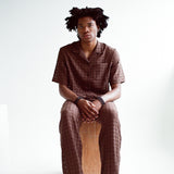 BROWN KNIT PANTS