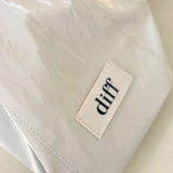Large Bag Satin Silver