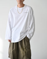 ツキオーバーサイズロングスリーブTシャツ