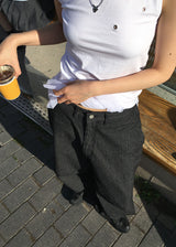 STRIPE DENIM PANTS