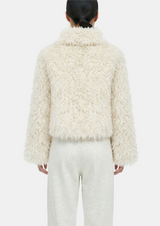 Eve Soft Fur Half-Neck Jacket