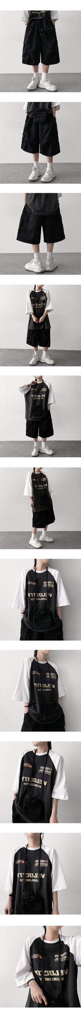 The View Banded Cargo Bermuda Shorts