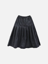 Mare Check Banding Skirt (2c)