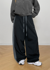 [MADE] Duren Line Fleece Nylon Banding Pants