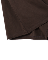 25FW ACベアワッペンスタンダード半袖Tシャツ ダークブラウン