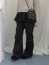 Shoulder collar loose knitwear
