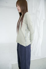 side button flat hood top(3colors)
