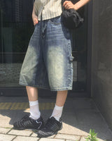 Maha Carpenter Bermuda Denim Pants