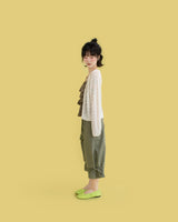 Frill capri pants (2 color)